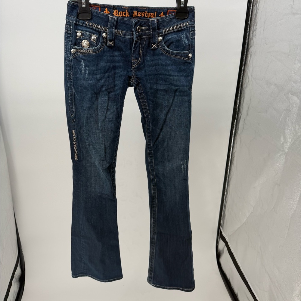 Women’s Rock Revival Celine Boot Jeans. Size 25.
